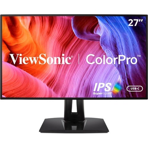 ViewSonic VP2768a 27-Inch Premium IPS 1440p Monitor with Advanced Ergonomics, Co