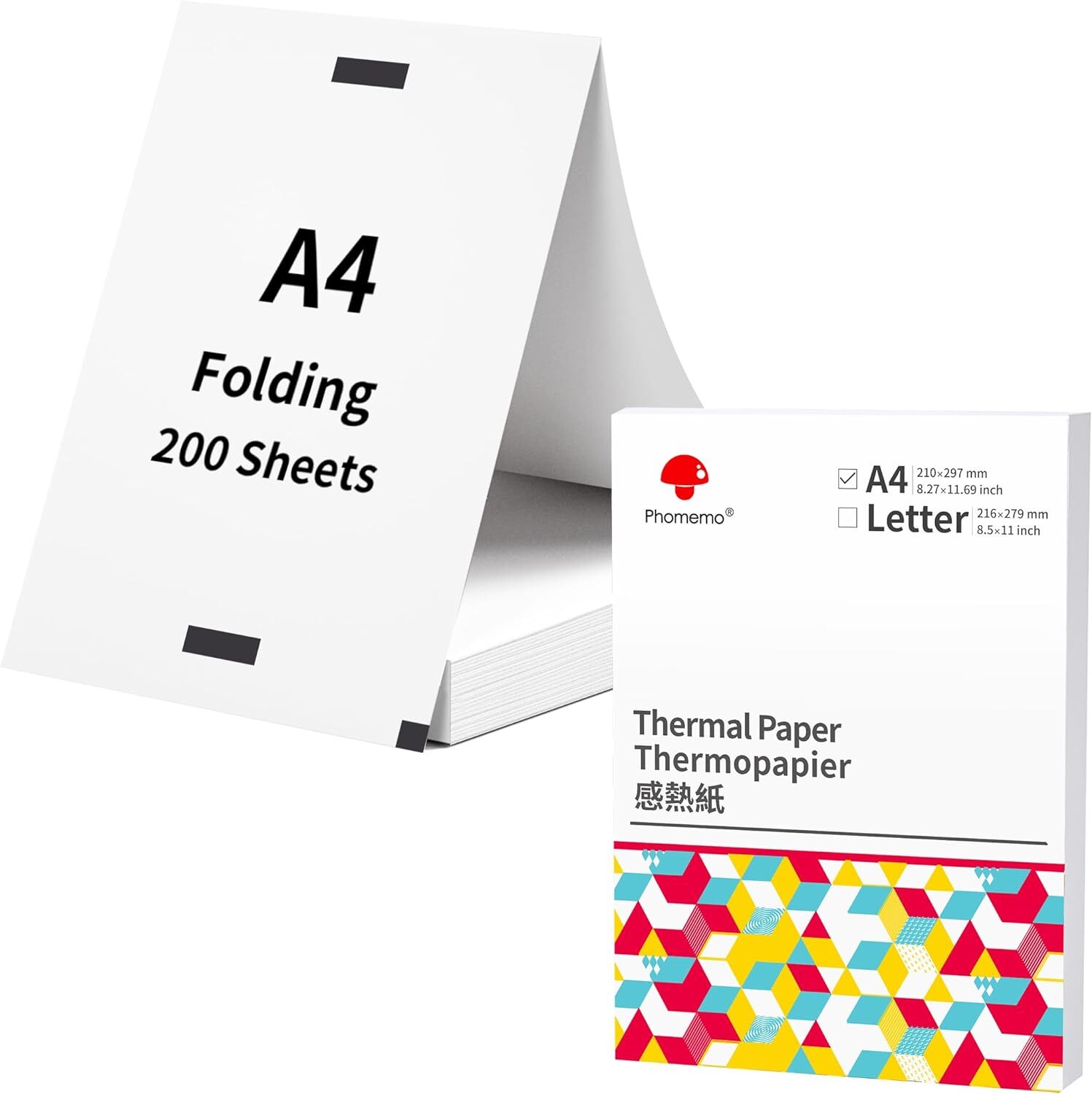 A4 Thermal paper -Multipurpose Paper Compatible for HPRT MT800 MT800Q M08F PJ762