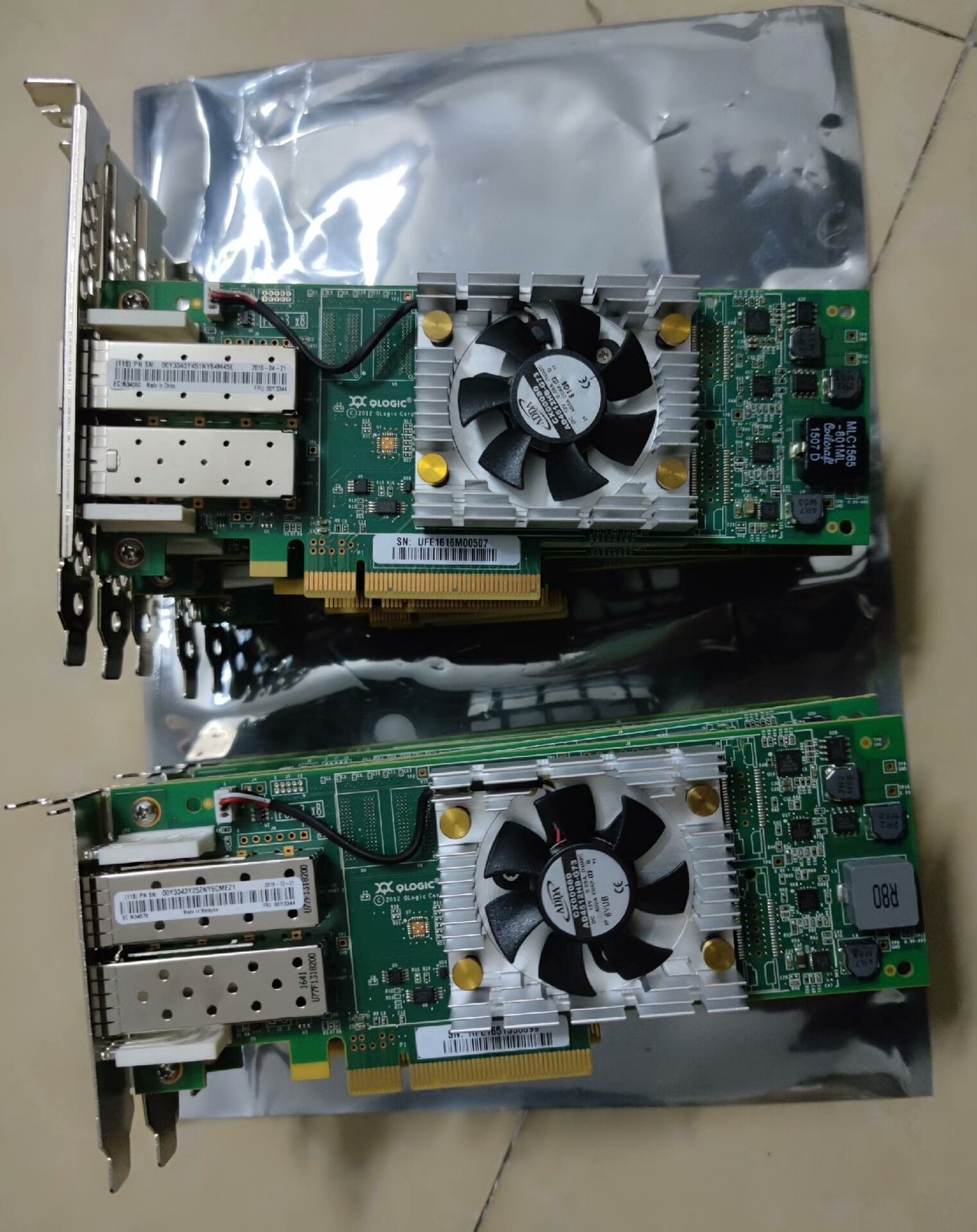 QLogic QLE2662 16Gb Dual Port Fibre Channel HBA Card HP/IBM/Dell Version