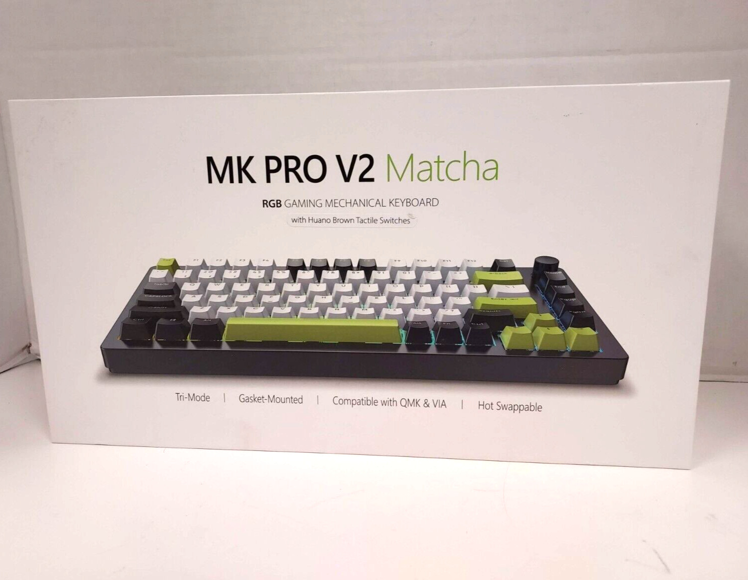 Inland MK PRO V2 Matcha RGB Gaming Mechanical Keyboard (V83PRO)  *READ*