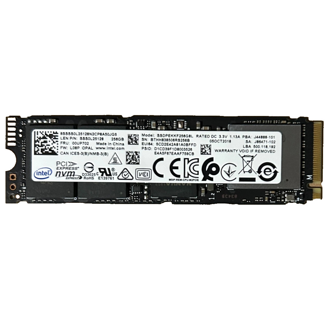 Intel Pro 7600p 256GB M.2 2242 NVMe PCIe SSD SSS0L25128 SSDPEKKF256G8L