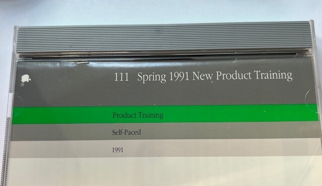 Vintage Apple Macintosh Spring 1991 New Product Training CD