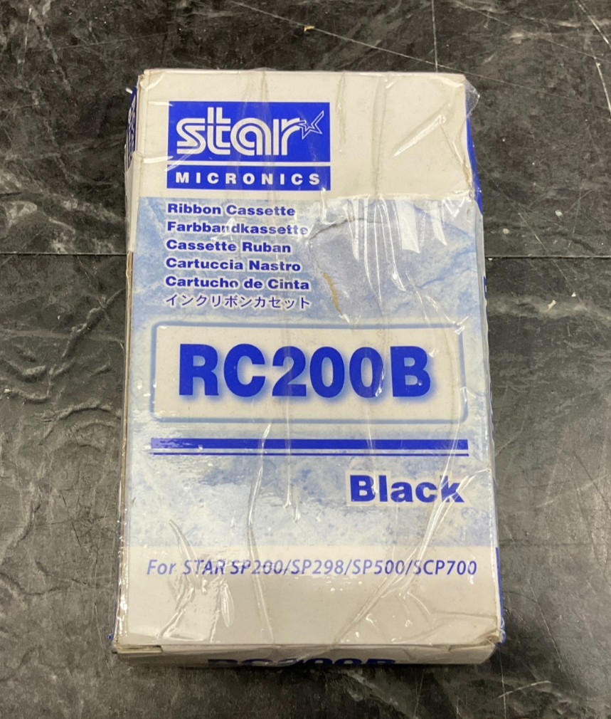 Star Micronics Black Ribbon Cartridge SP200 SCP700 Series 30980115 ✅❤️️✅❤️️