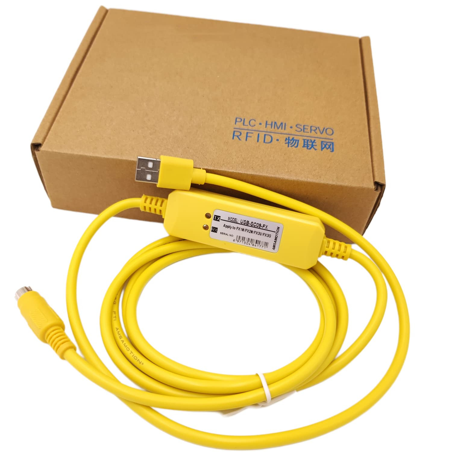 Programming Cable USB-SC09-FX Fit for FX1S/1N/2N/3U FX Series PLC Programming