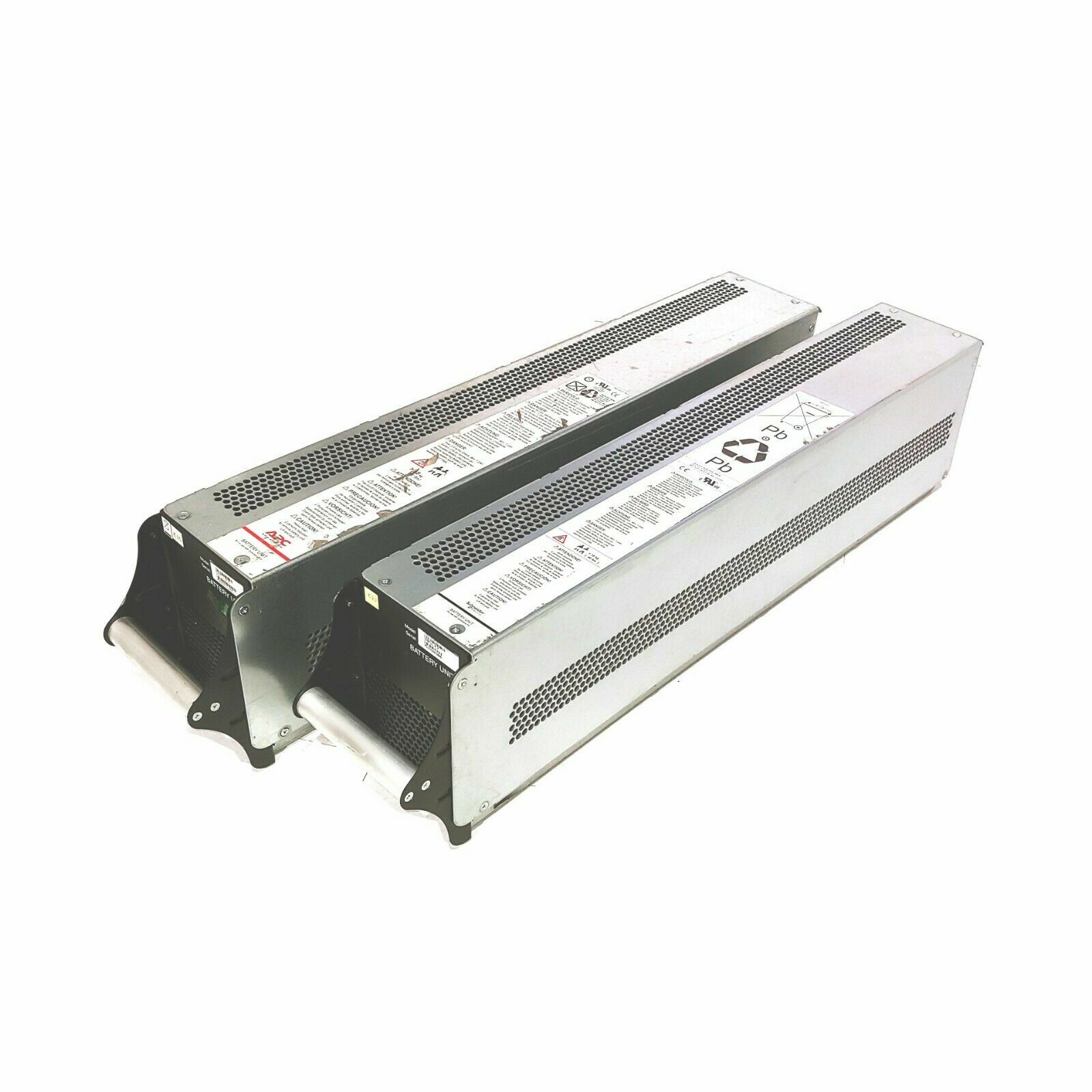 APC Symmetra PX SYBTU1-PLP Rev C10 Battery Module w/New Battery (LOT OF 2)