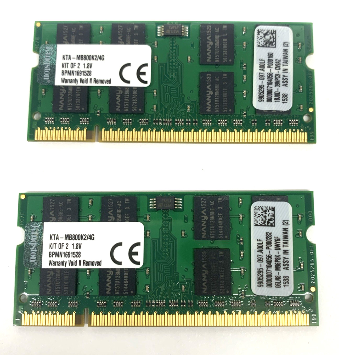 Kingston Technology KTA-MB667k2/4G  2x2GB Memory Kit for Apple