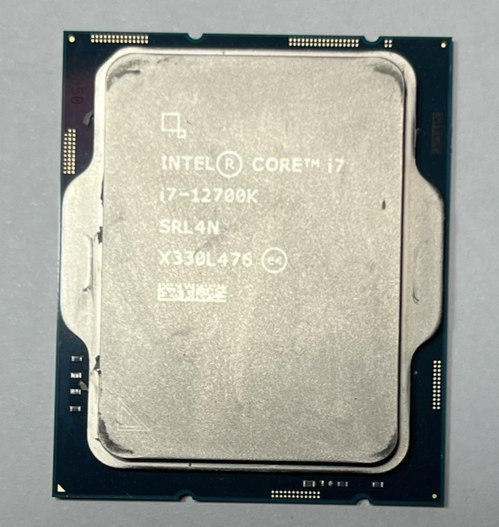 Intel Core i7-12700K 3.60GHz 12 Core SRL4N 20 Thread LGA 1700
