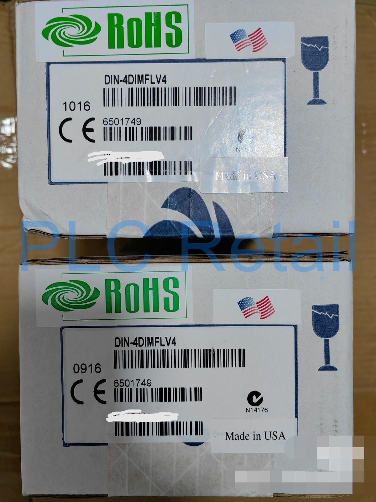 1PCS NEW Crestron Four 0-10V dimming modules DIN-4DIMFLV4 Fast delivery