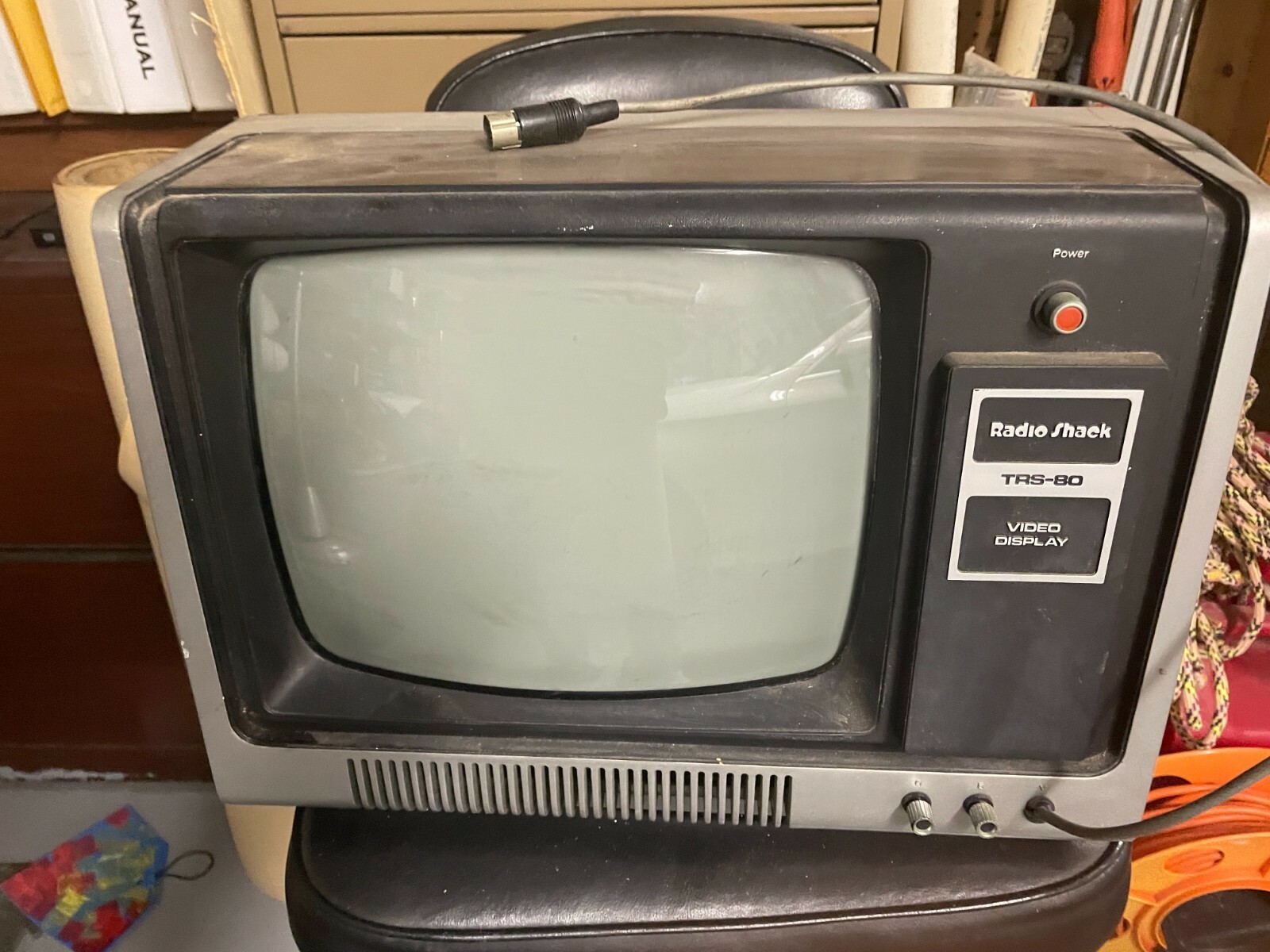 Vintage TRS-80 CRT Video Display RADIO SHACK Radioshack Monitor TESTED WORKING