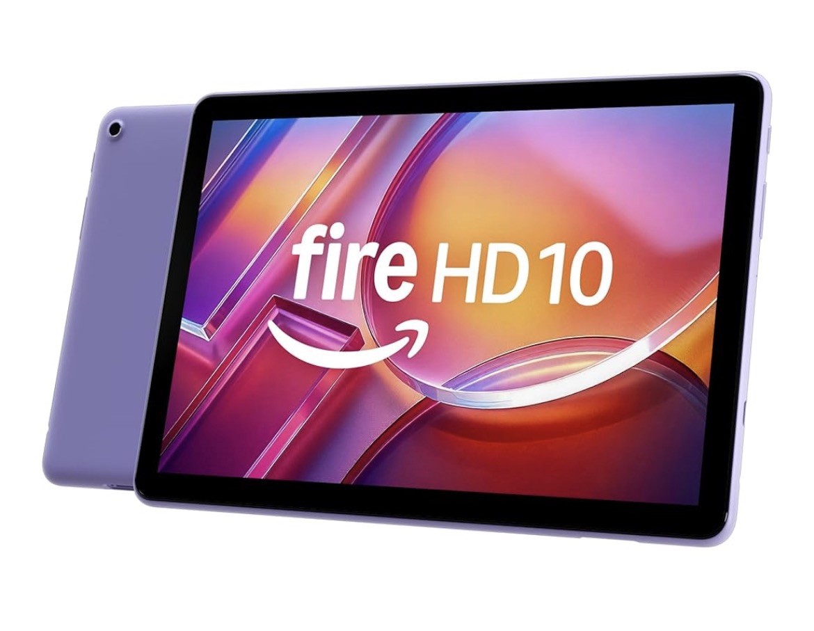 New Amazon Fire HD 10 Tablet (13th Generation) 64GB Lilac (Lavender)