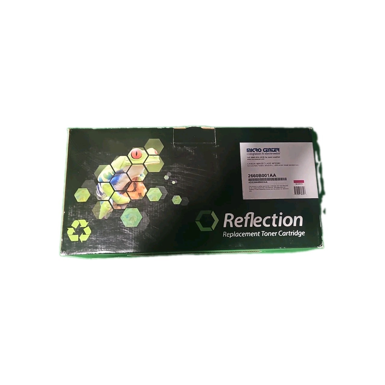 Reflection Magenta Toner Cartridge Replaces Canon 118 2660B001AA New Sealed)