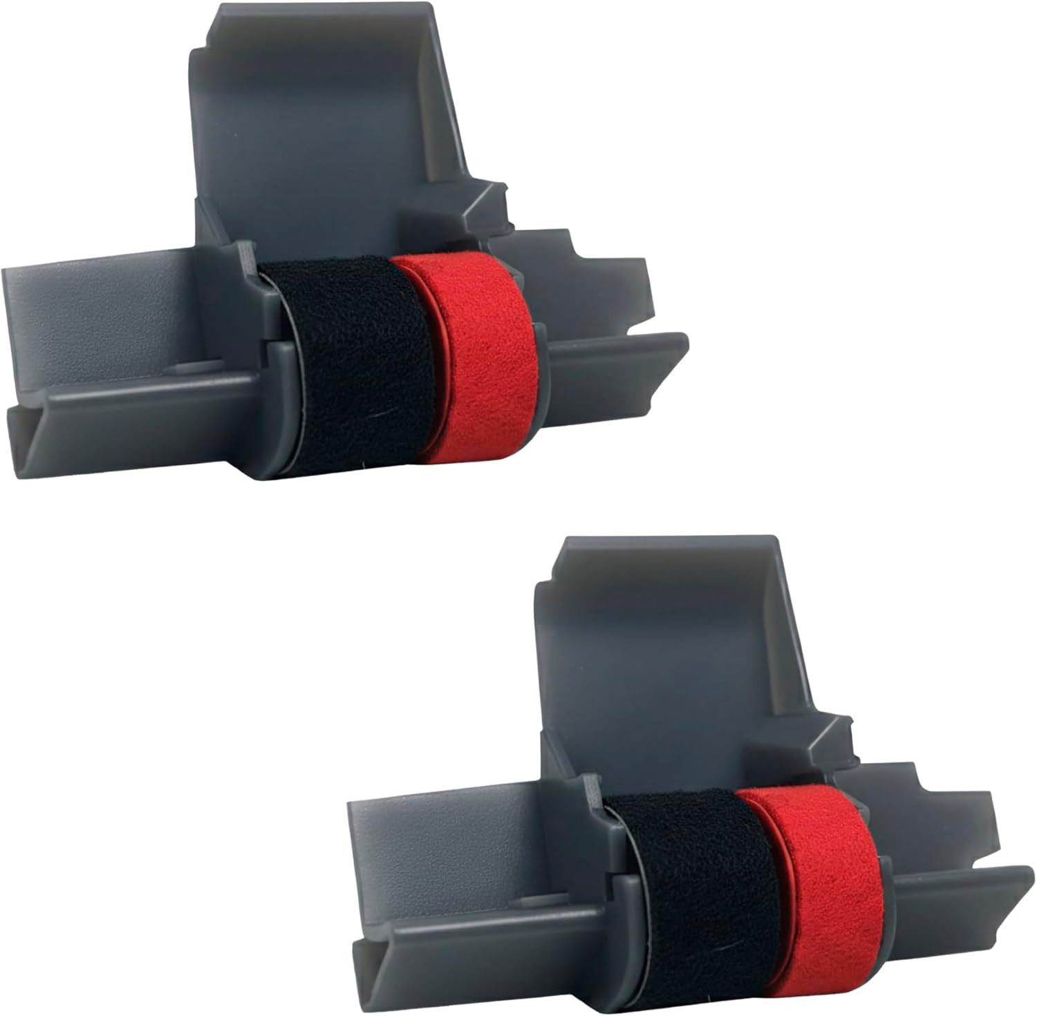 IR‑40T Black & Red X [2 Pack] Ink Roller Ribbon Cartridge Dual‑Color