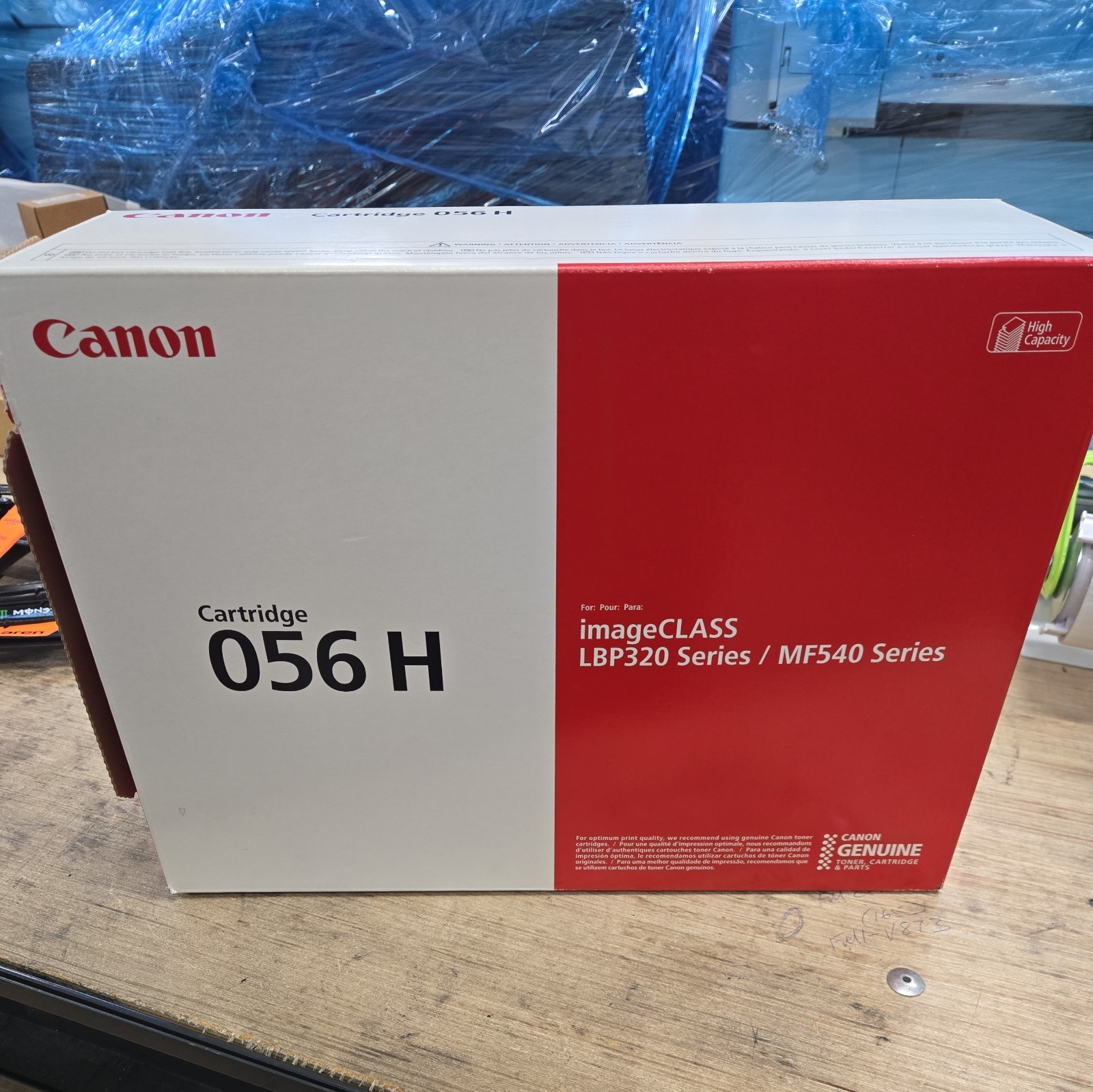 Canon 056H High Capacity Toner OEM Cartridge imageCLASS MF543dw / LBP325dn