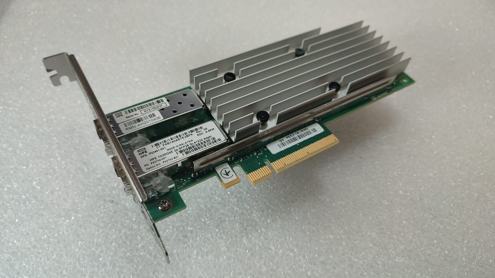 HP QL41232 HLCU Ethernet 10/25Gb 2-Port SFP28 Adapter High Profile - P23451-001