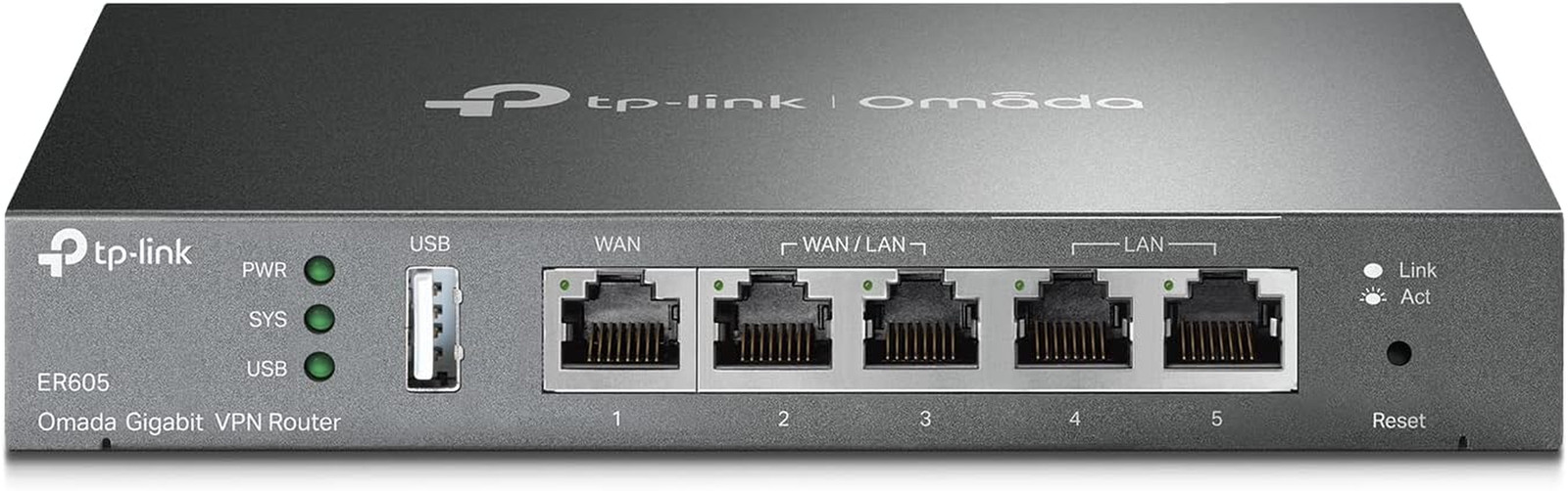 ER605 V2 Wired Gigabit VPN Router