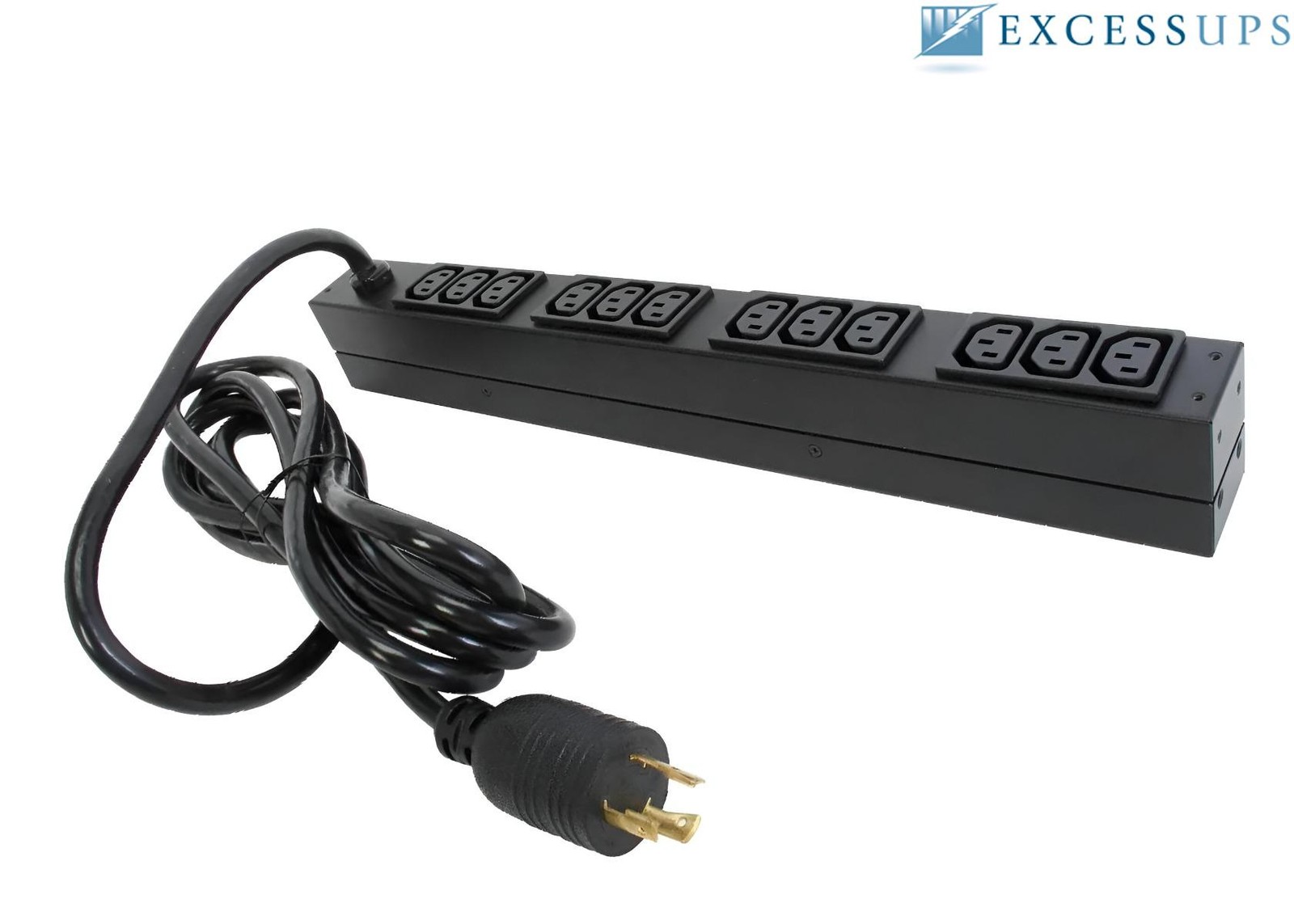APC NetShelter AP9566 Rack PDU Basic, 1U, Input:208V L6-20P, Output :(12)C13 ...