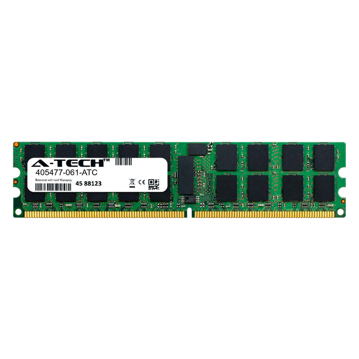 4GB DDR2 800MHz PC2-6400 RDIMM (Replacement for HP 405477-061) Server Memory RAM