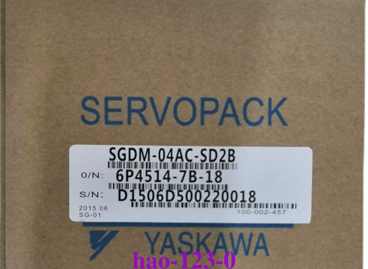 1PC Yaskawa SGDM-20AC-SD2B Servo Driver New In Box Fedex/DHL 1 Year Warranty
