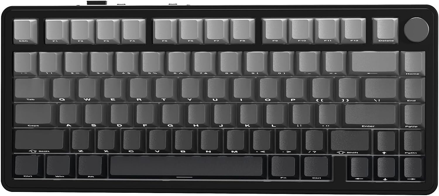 ATTACK SHARK X85 Wireless Mechanical Keyboard, TKL 82 Keys BT 5.0/2.4GHz/USB-C