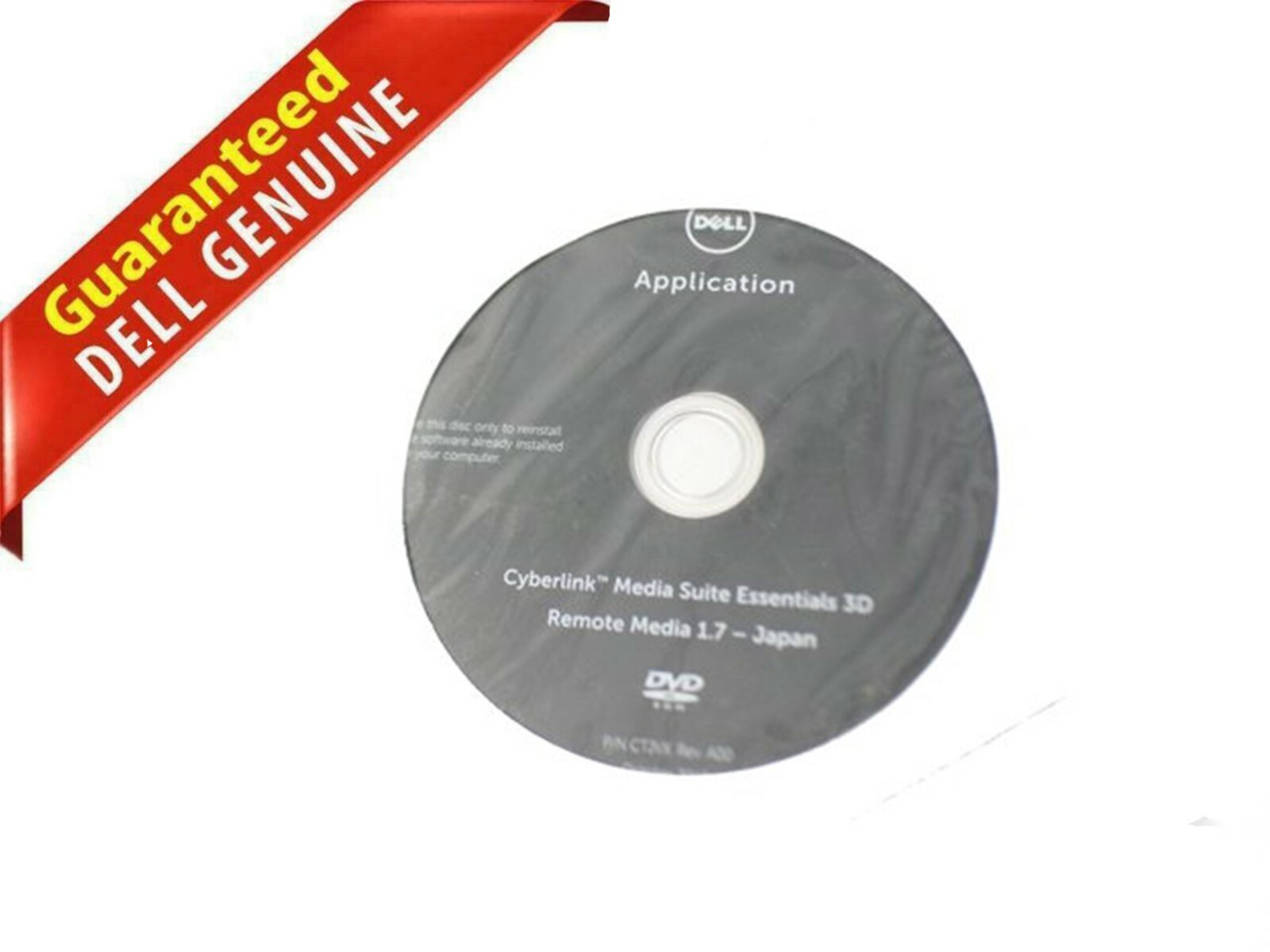 Dell Cyberlink Media Suite Essentials DVD Disk Kit Black 179Y5 0179Y5 CN-0179Y5