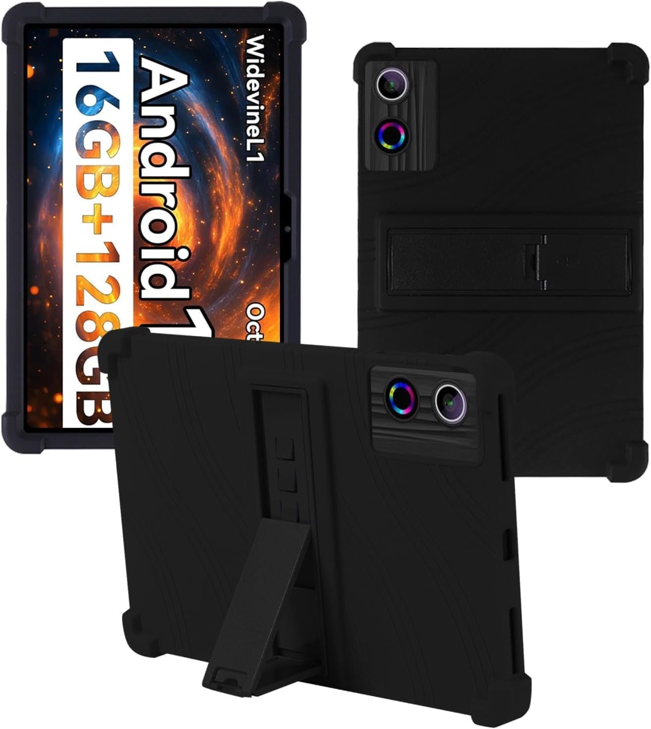 Case for ApoloMedia 11" Tablet Android 15 (EP1095T) Kids Friendly Silicone Cover