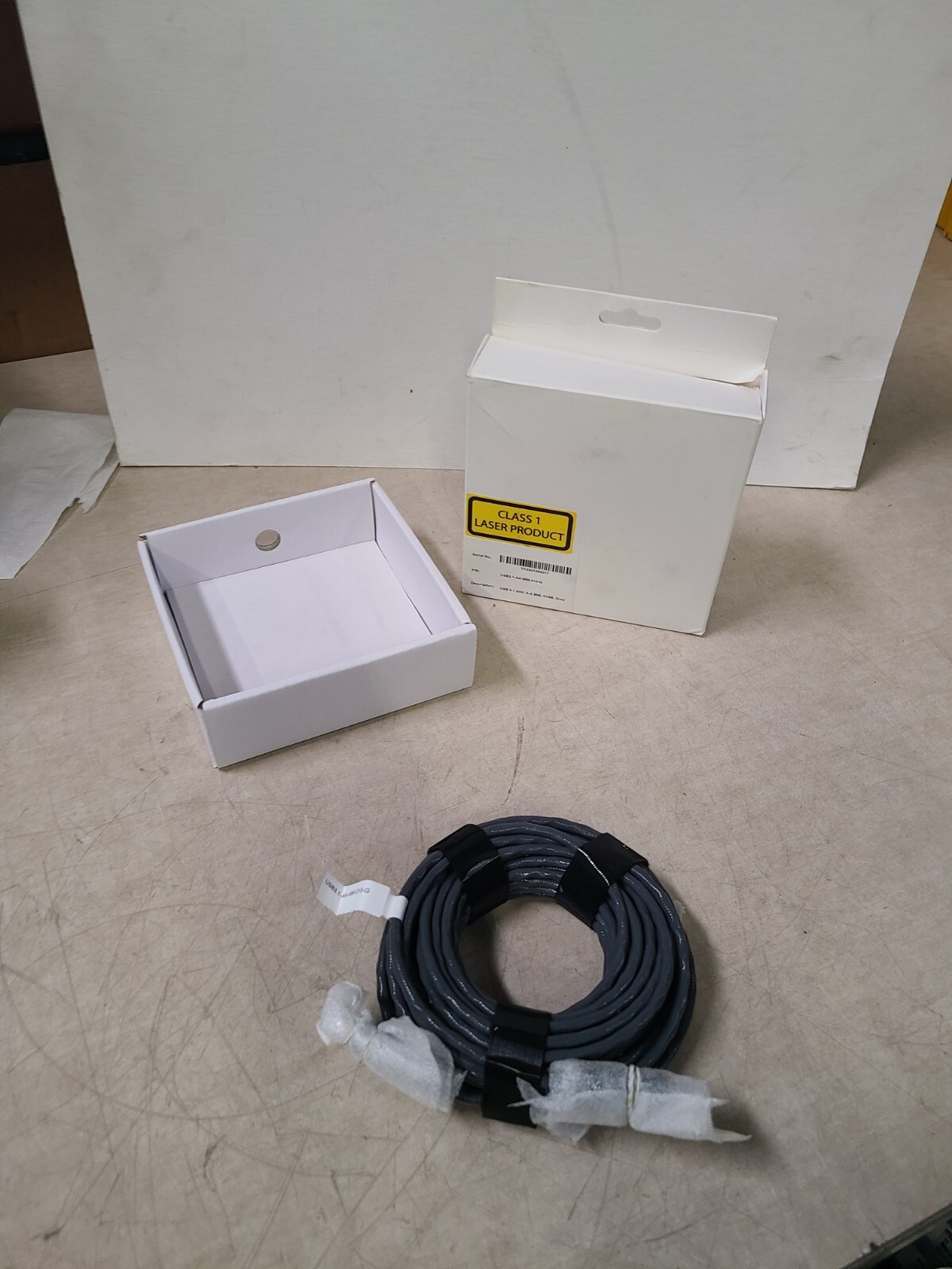 USB 3.1 AOC A-A mm 10M grey cable