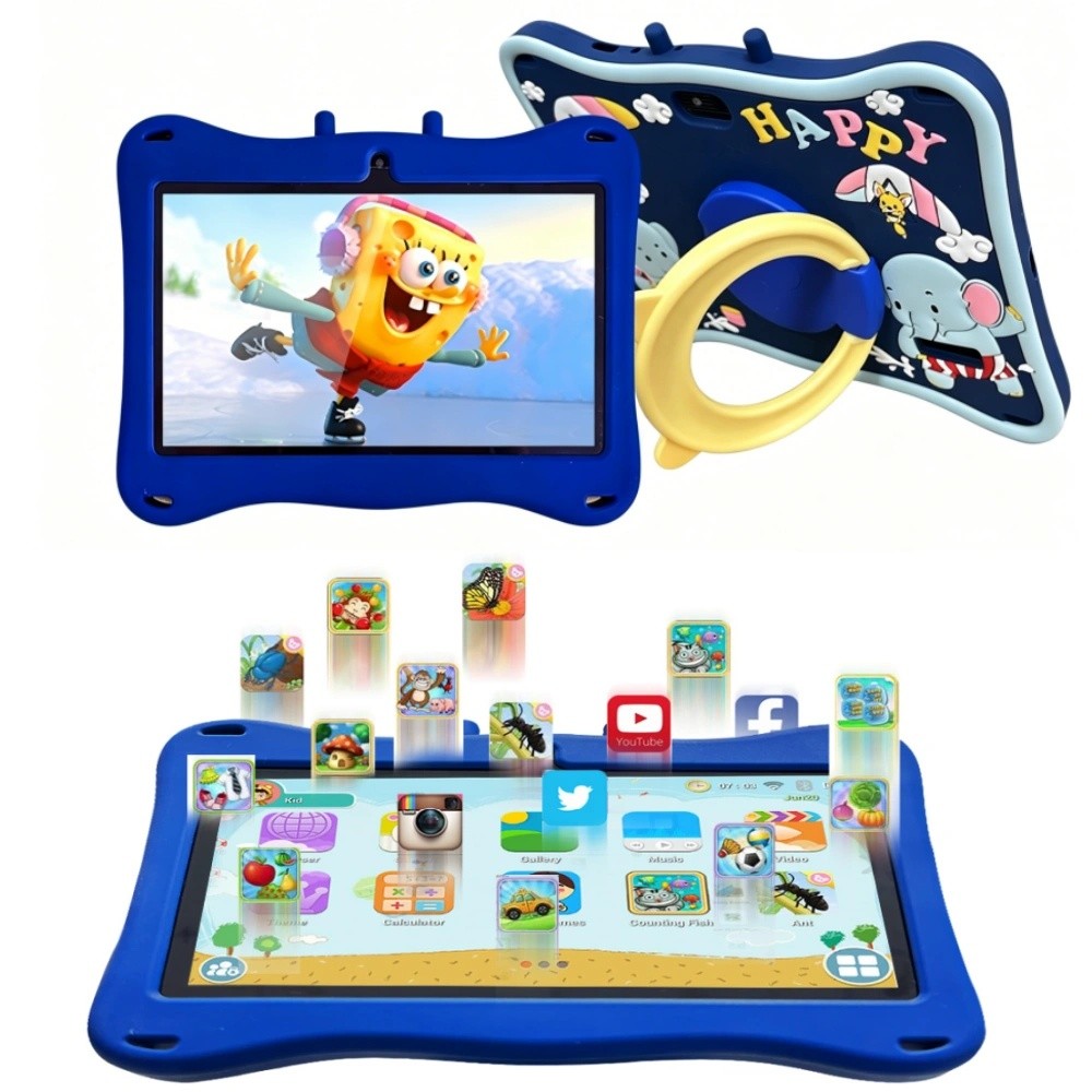 7”Kids Learning Tablet Android 13 8GB RAM 64GB ROM Educational WiFiFor 3-8 Year