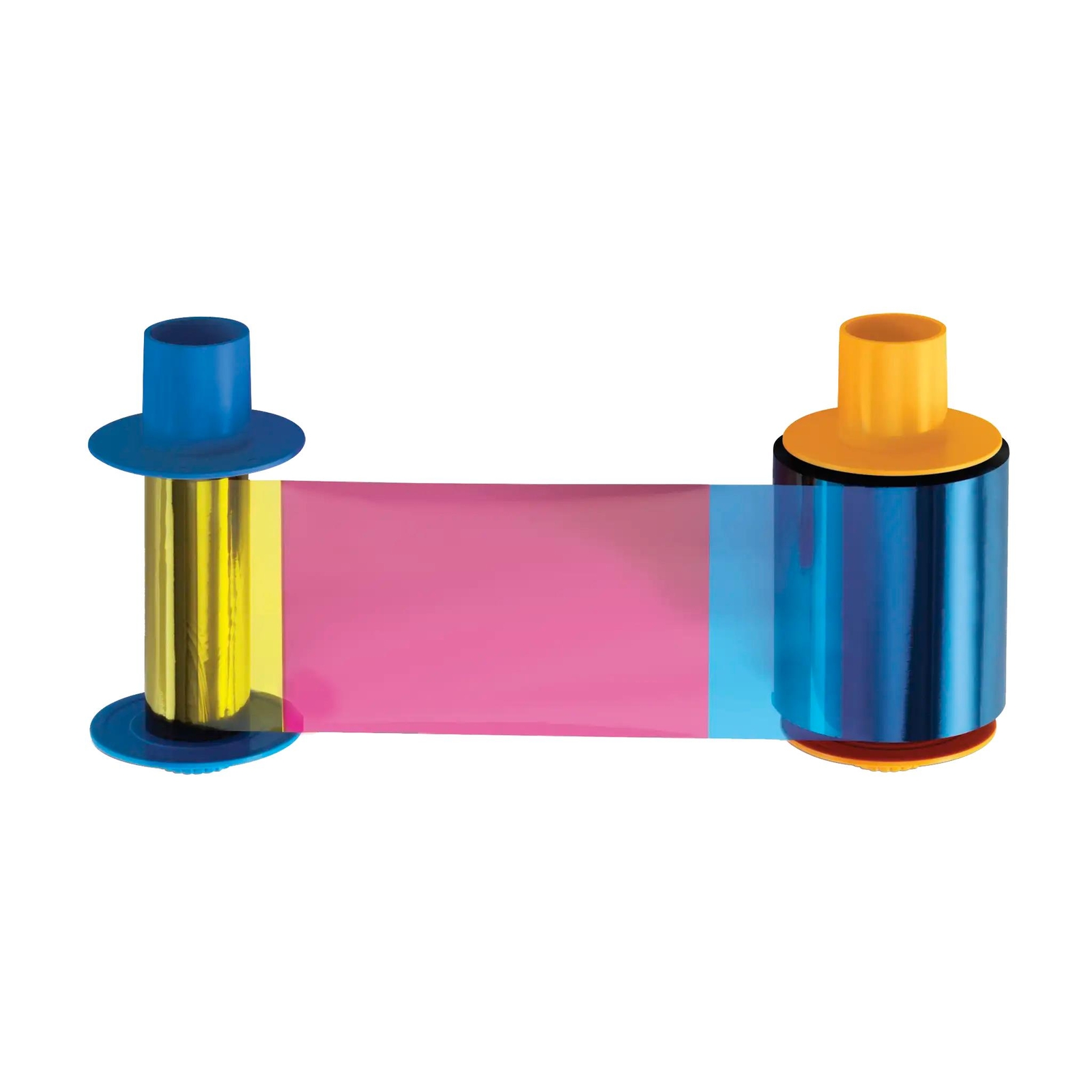 HID Fargo 045610 YMCKO Color Ribbon - 500 Prints, Compatible with DTC1500