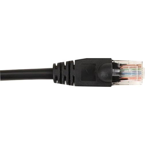 Black Box CAT6PC015BK25PAK 15ft Patch Cable Stranded Black