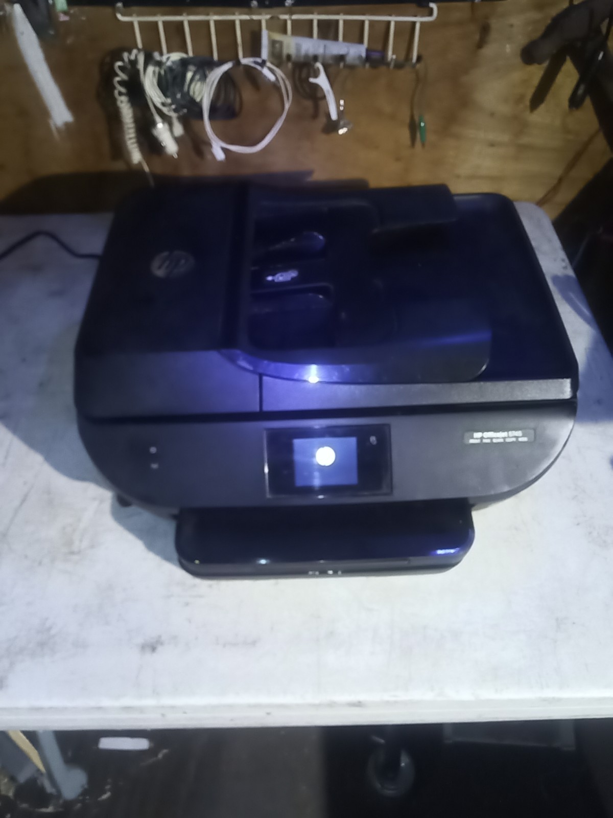 HP OfficeJet Printer 5745 All-In-One Inkjet Color Wireless Copy Print Scan WiFi
