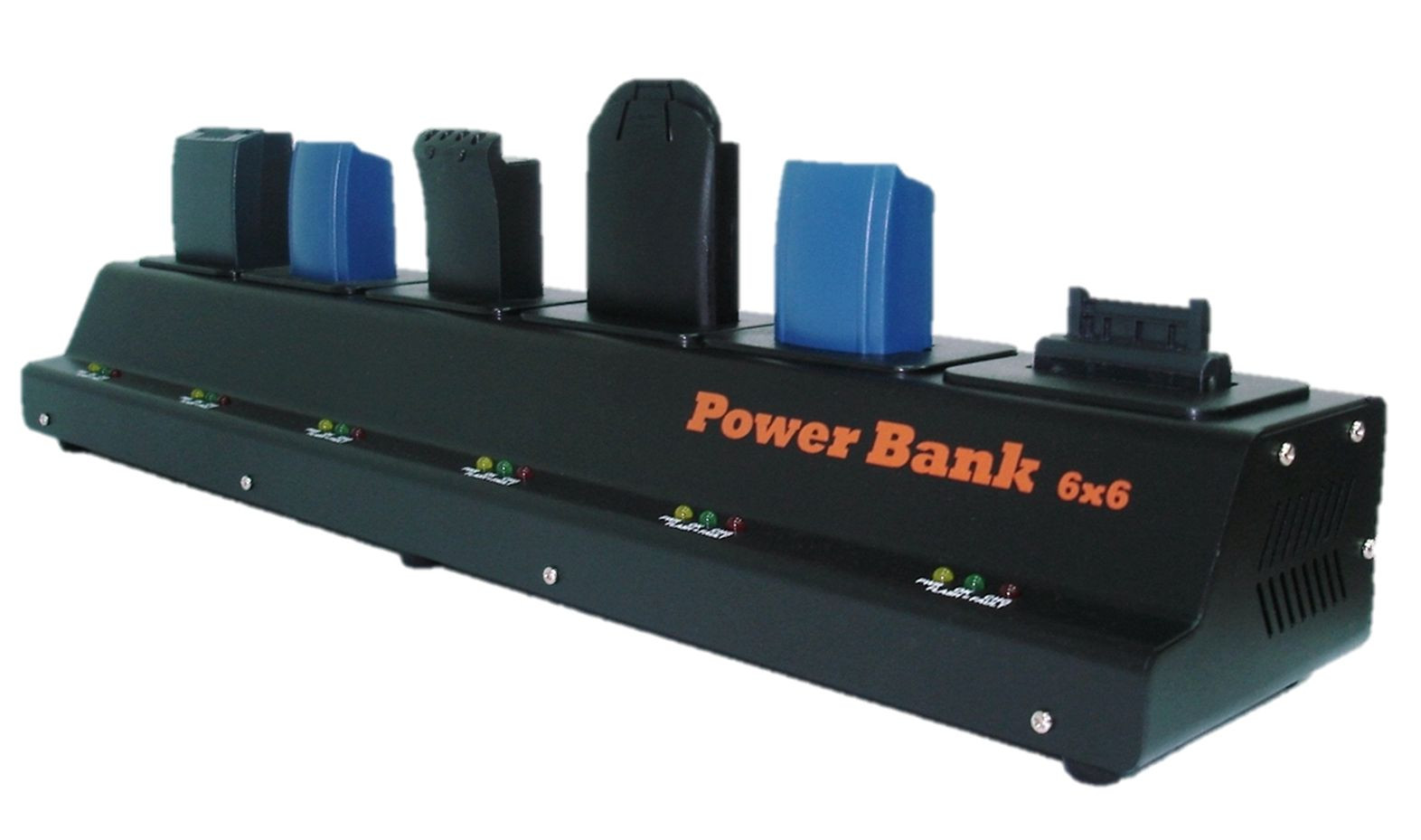6 Bank Pro Metal Scanner Li Charger(UL/CE)F SYMBOL DS3478*Not included battery*