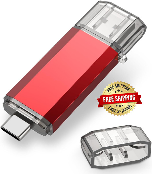 Unidad Flash Memoria USB 3.1/ USB-C Pendrive de Alta Velocidad para PC, Teléfono