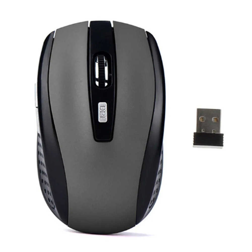 Wireless Silent Mouse 2.4G Optical USB Mouse Adjustable DPI for PC Laptop