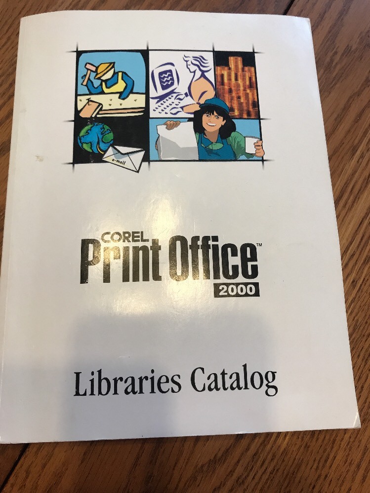 Corel Print Office 2000 Library of Clip Art, Multimedia Layouts, Templates