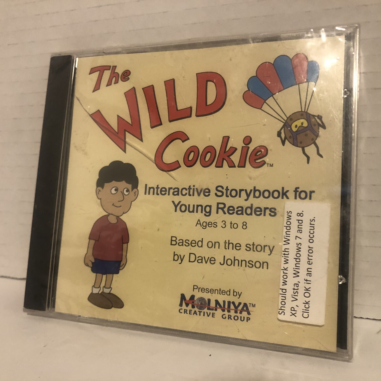 The Wild Cookie Interactive Storybook For Young Readers CD-Rom New Sealed