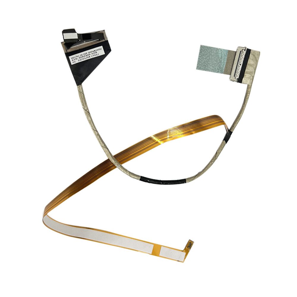 LCD Video Screen Display Cable for MSI MS17K1 GP76 GE76 EDP 300HZ&240HZ 40PIN