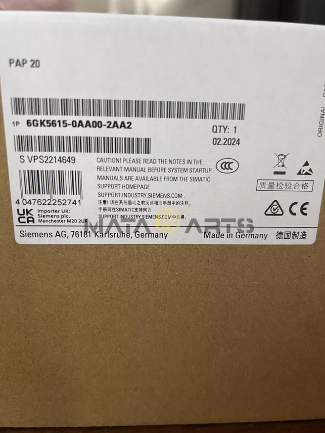 one New Siemens SCALANCE S615 Industrial Router 6GK5615-0AA00-2AA2