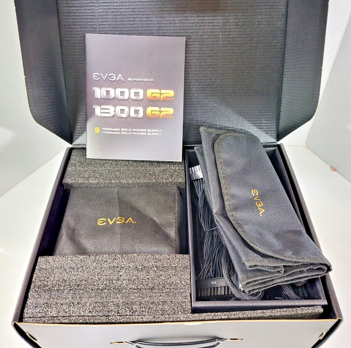 EVGA SuperNOVA 1000 G2 80+ Gold Fully Modular Power Supply (COMPLETE)