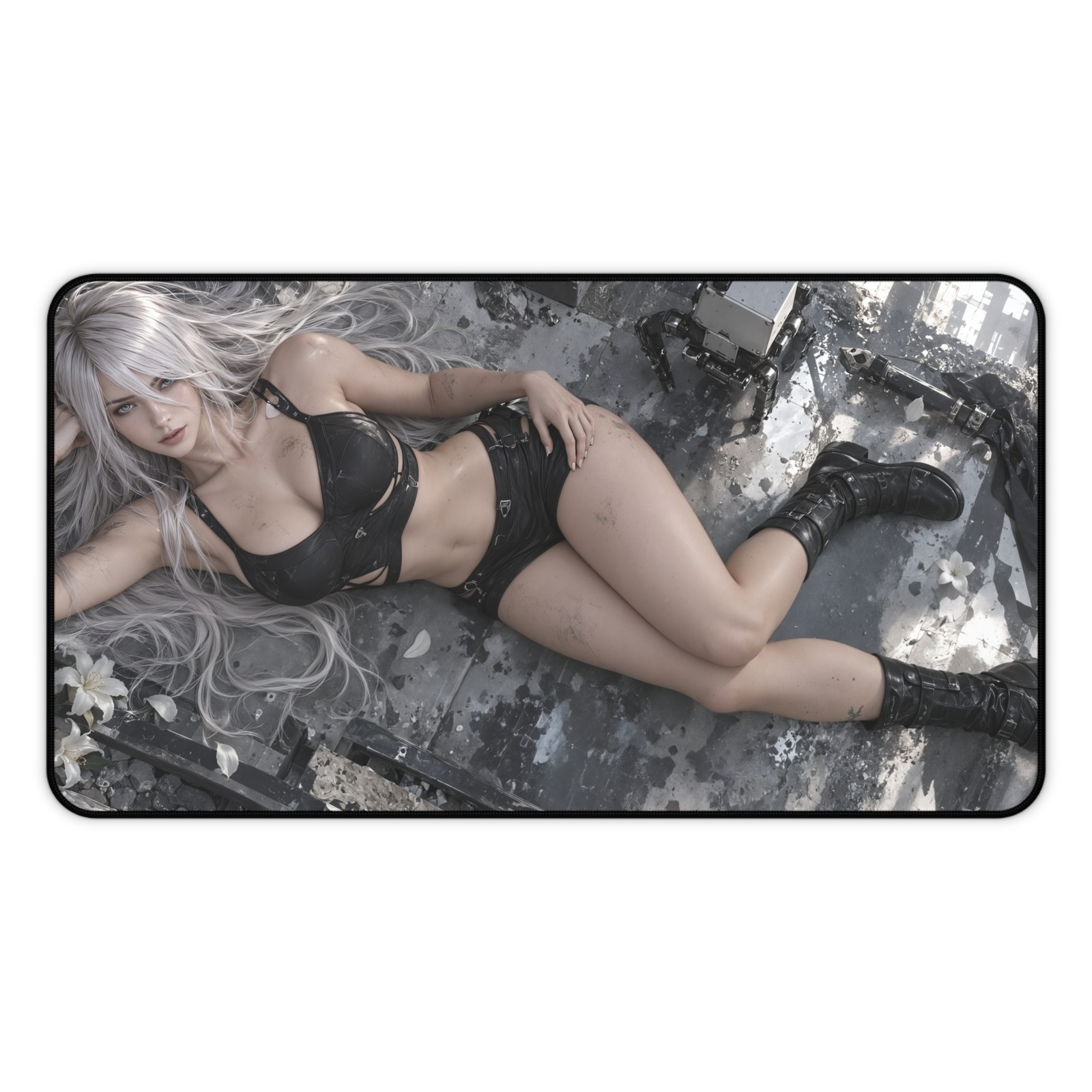 A2 Character Mouse Pad Large Gaming Desk Mat PC Desk Decor
