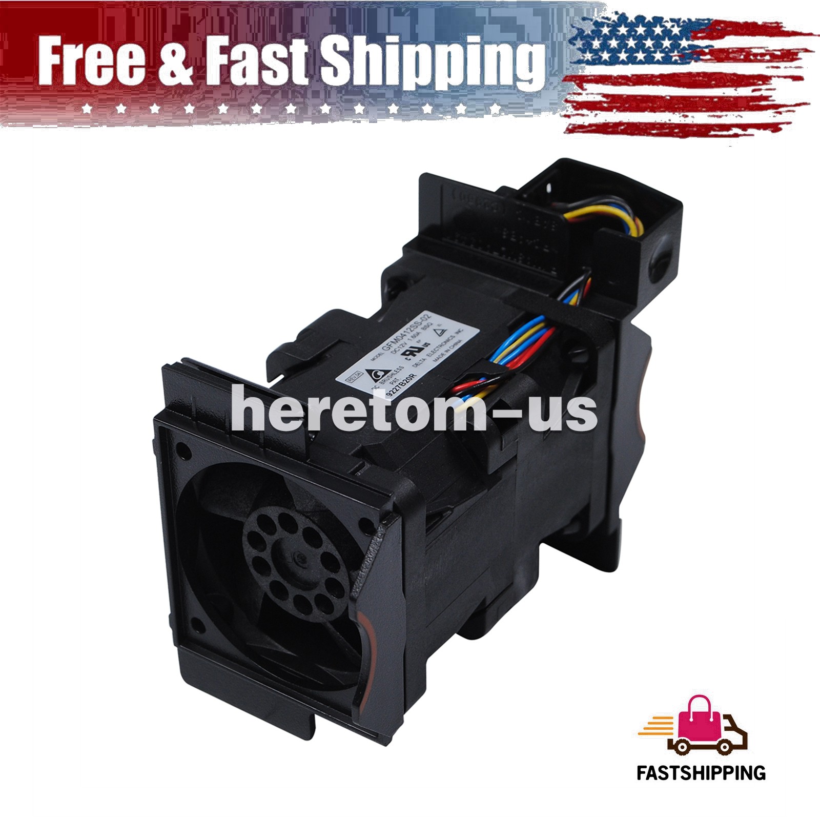 Cooling Fan For Lenovo Thinksystem SR630 GFM0412SS-02 01KP696 01KP697 Server Fan