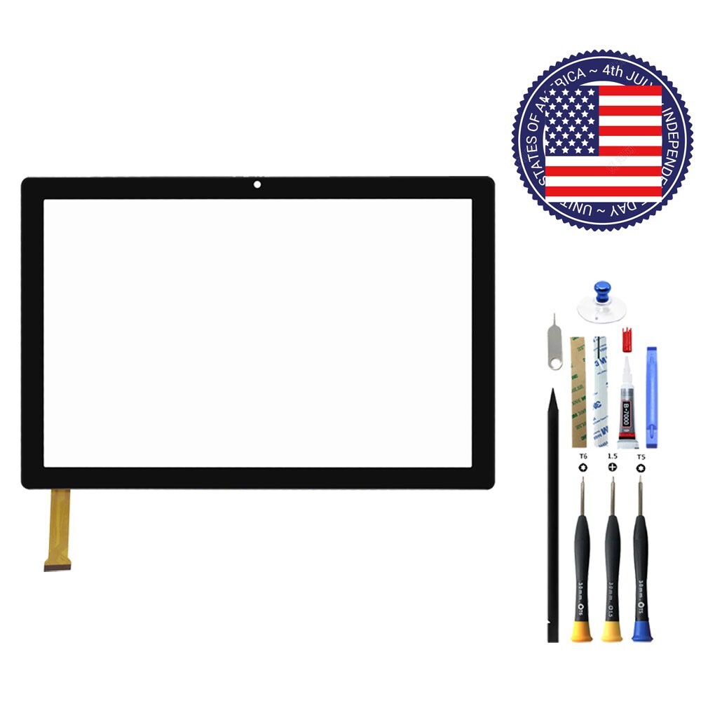 10.1" Touch Screen Panel Digitizer Glass Replace For YZS-1066B