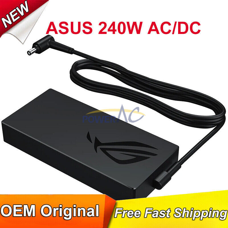 Genuine 240W Laptop Charger for ASUS ROG GU603HE-K8004T AC Adapter 3.7*6.0mm