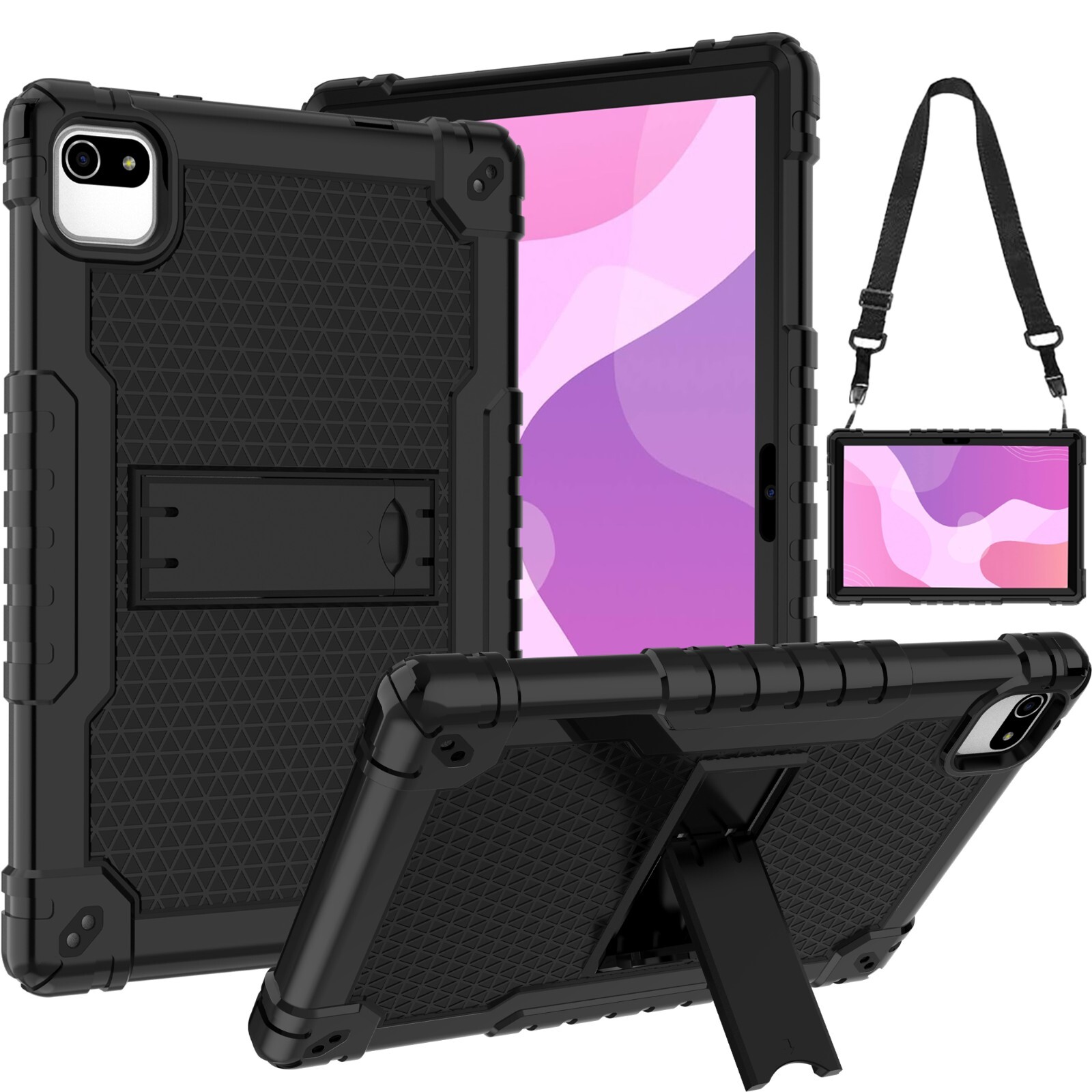 For Moderness MB1001 / CZZ / Okaysea / ZZB 10.1" Case With Shoulder Strap Stand