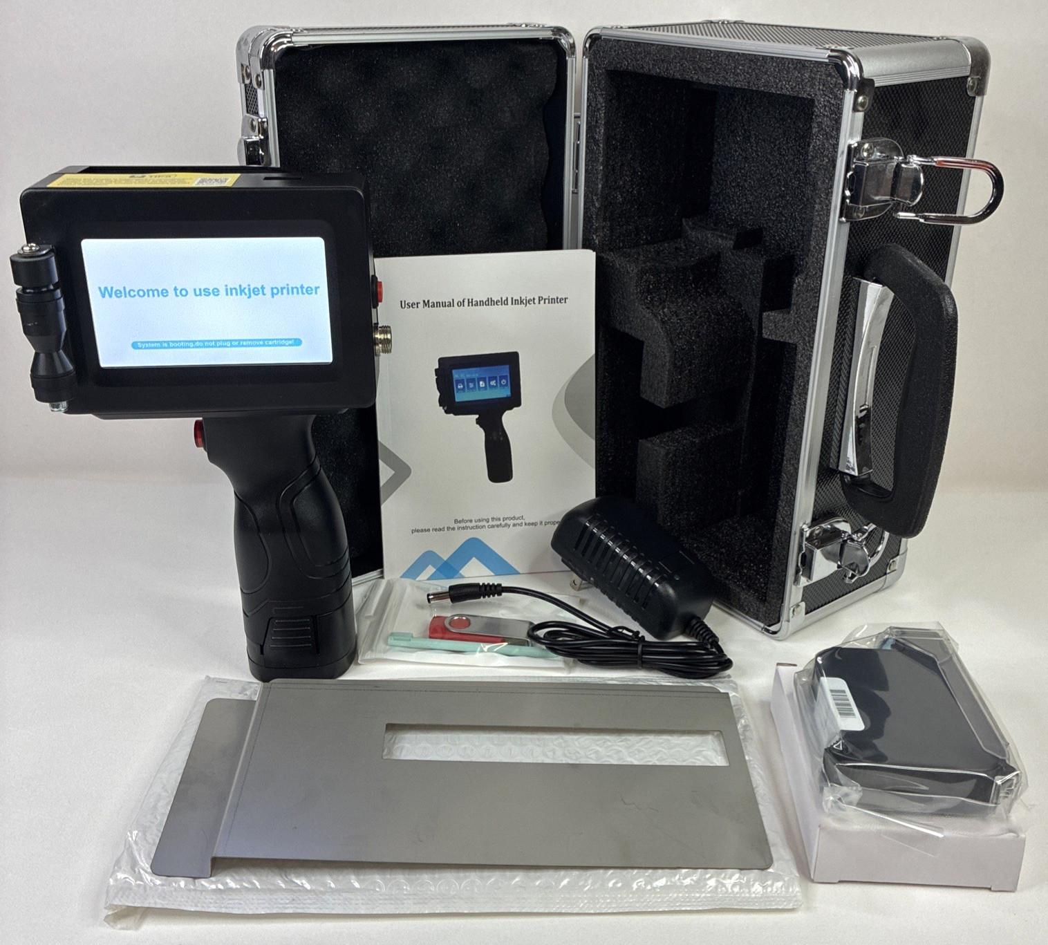 Handheld Inkjet Printer Gun - Model 1580 P1 with Hard Case