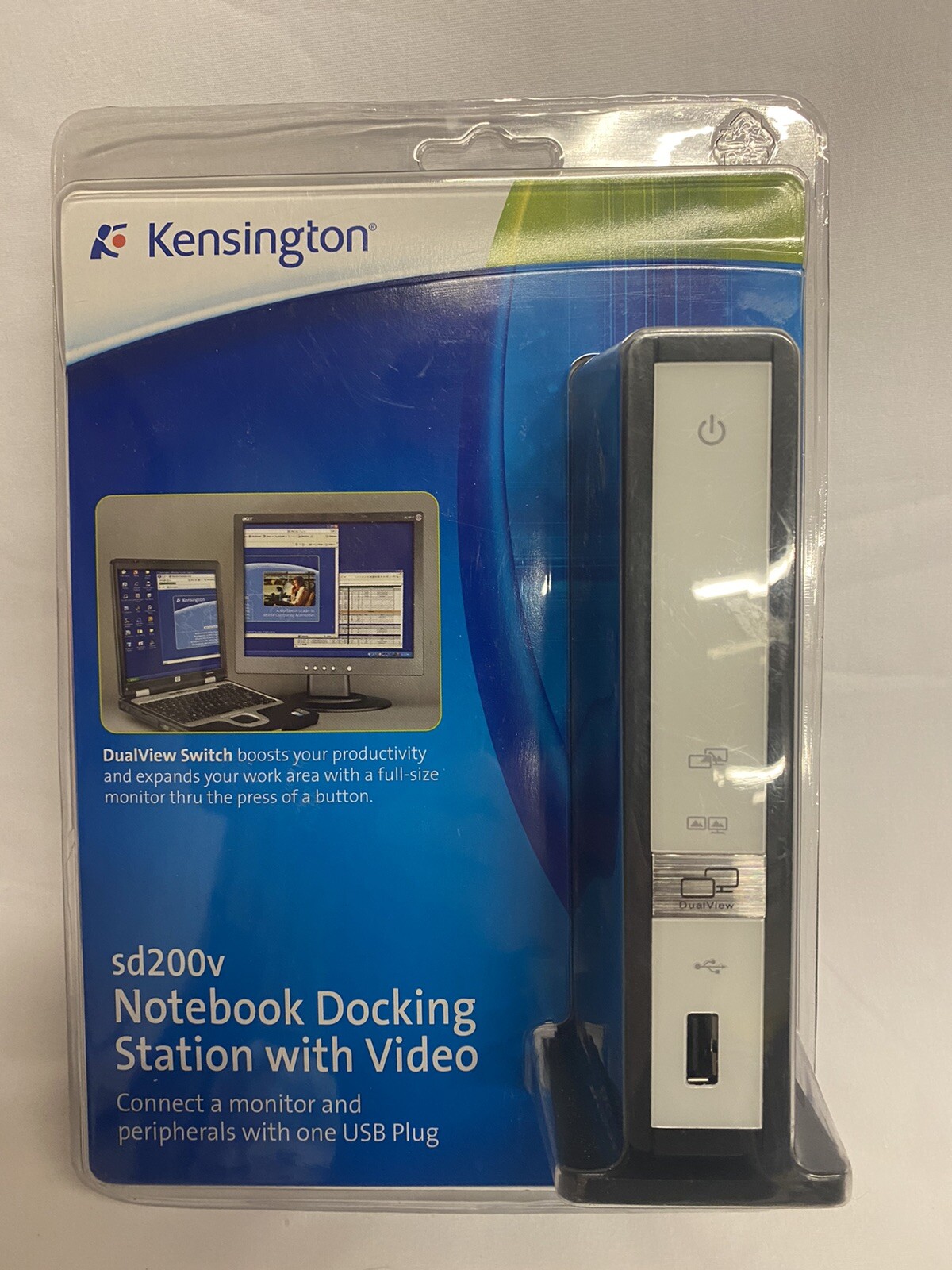 NEW SEALED Kensington sd200v Notebook Docking Station