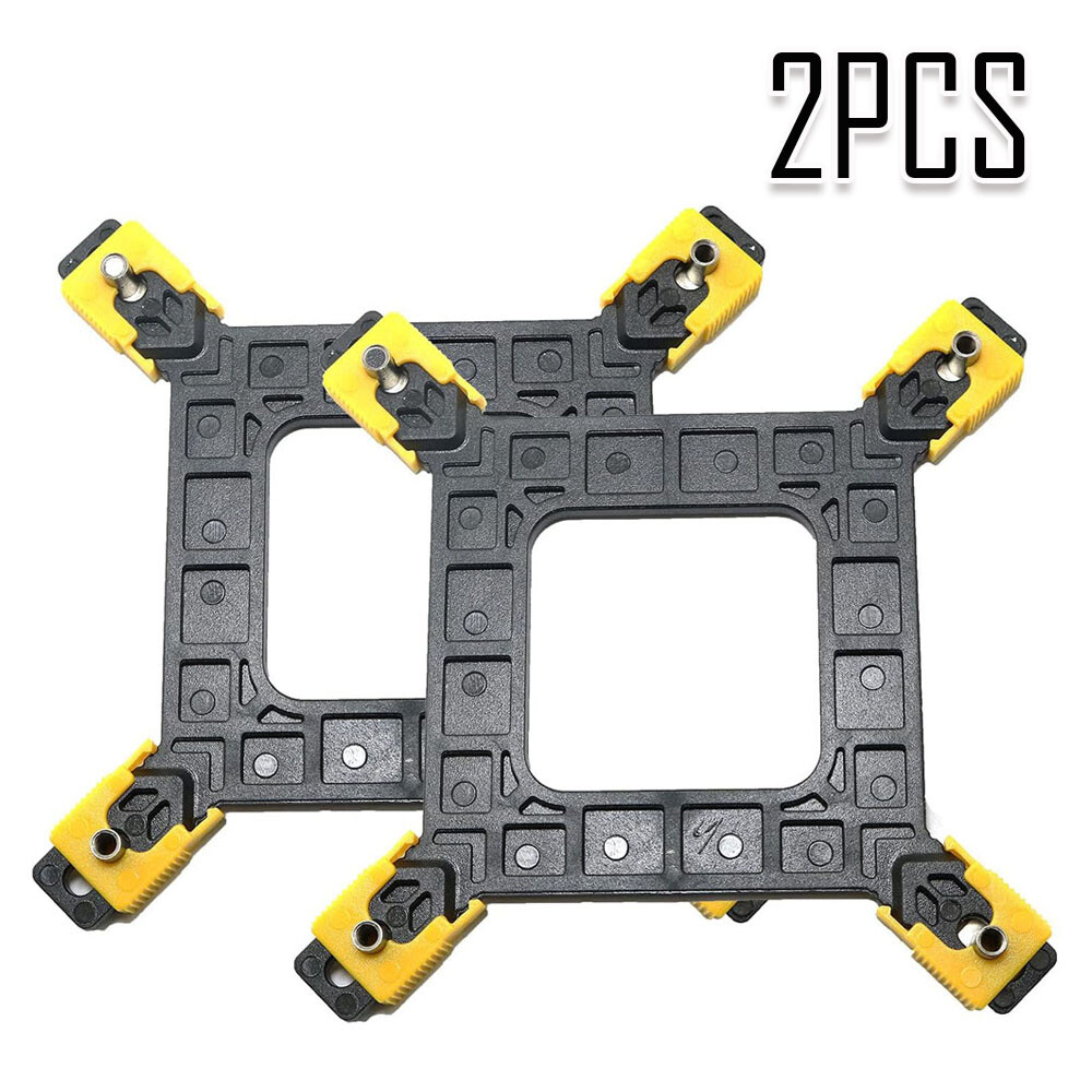 2pcs Universal Backplate for Intel LGA Socket 775 1366 1156 CPU Cooling Fans