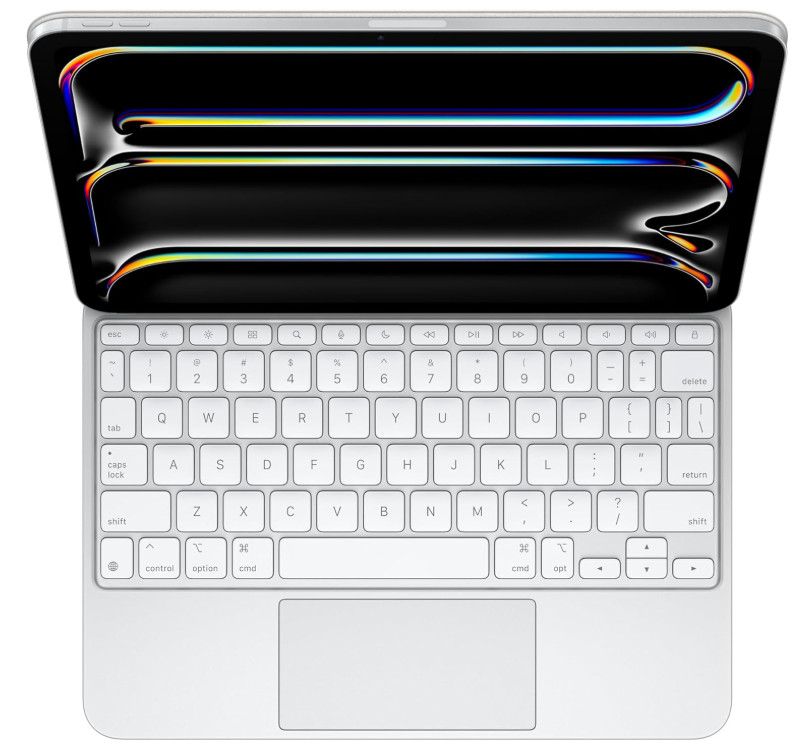 Original Apple Magic Keyboard for iPad Pro 11-inch (M4) -WHITE MWR23LL/A , A2975