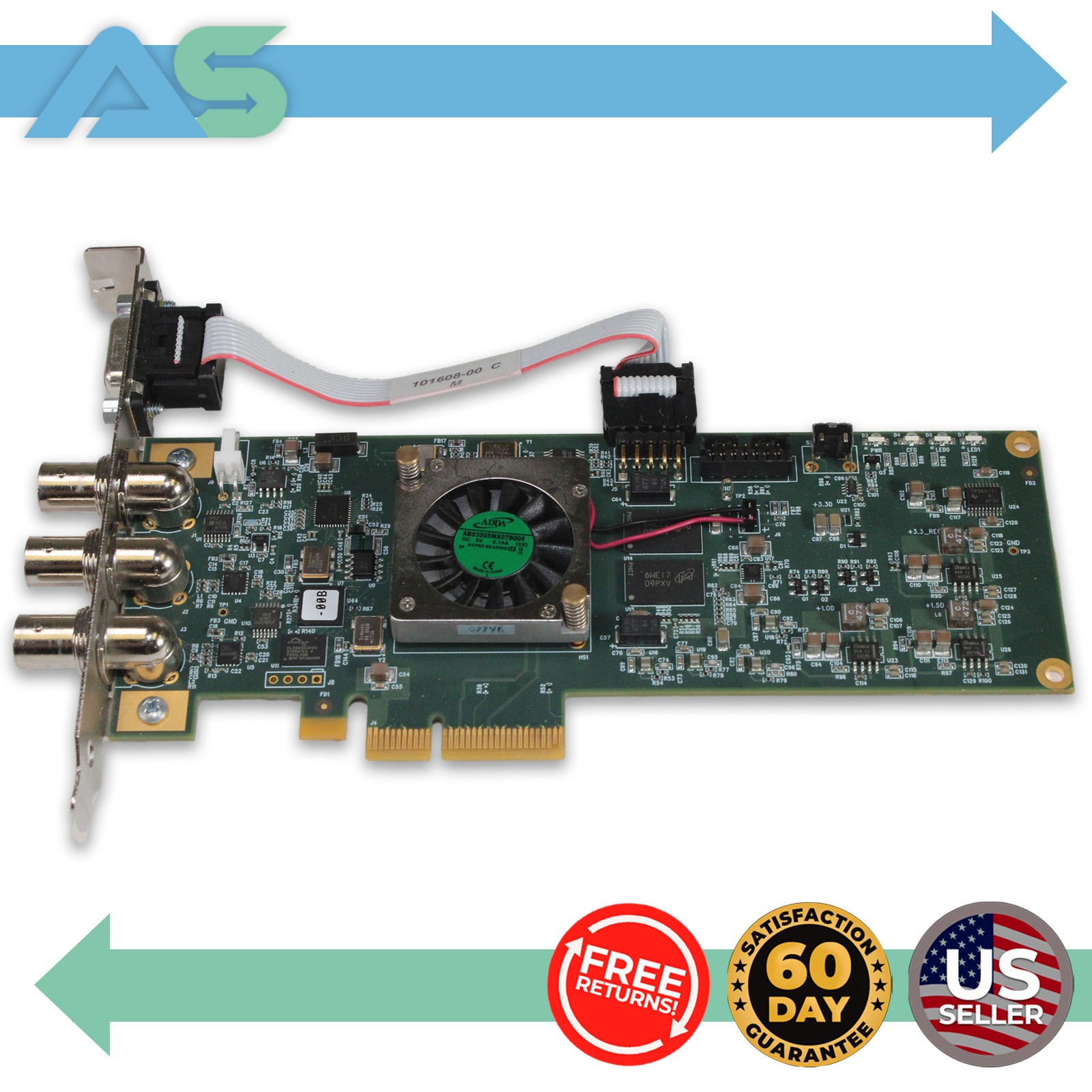 AJA KONA 1 KONA-1-T-R0 3G-SDI PCI Express Video Capture and Playback Card 2K HD