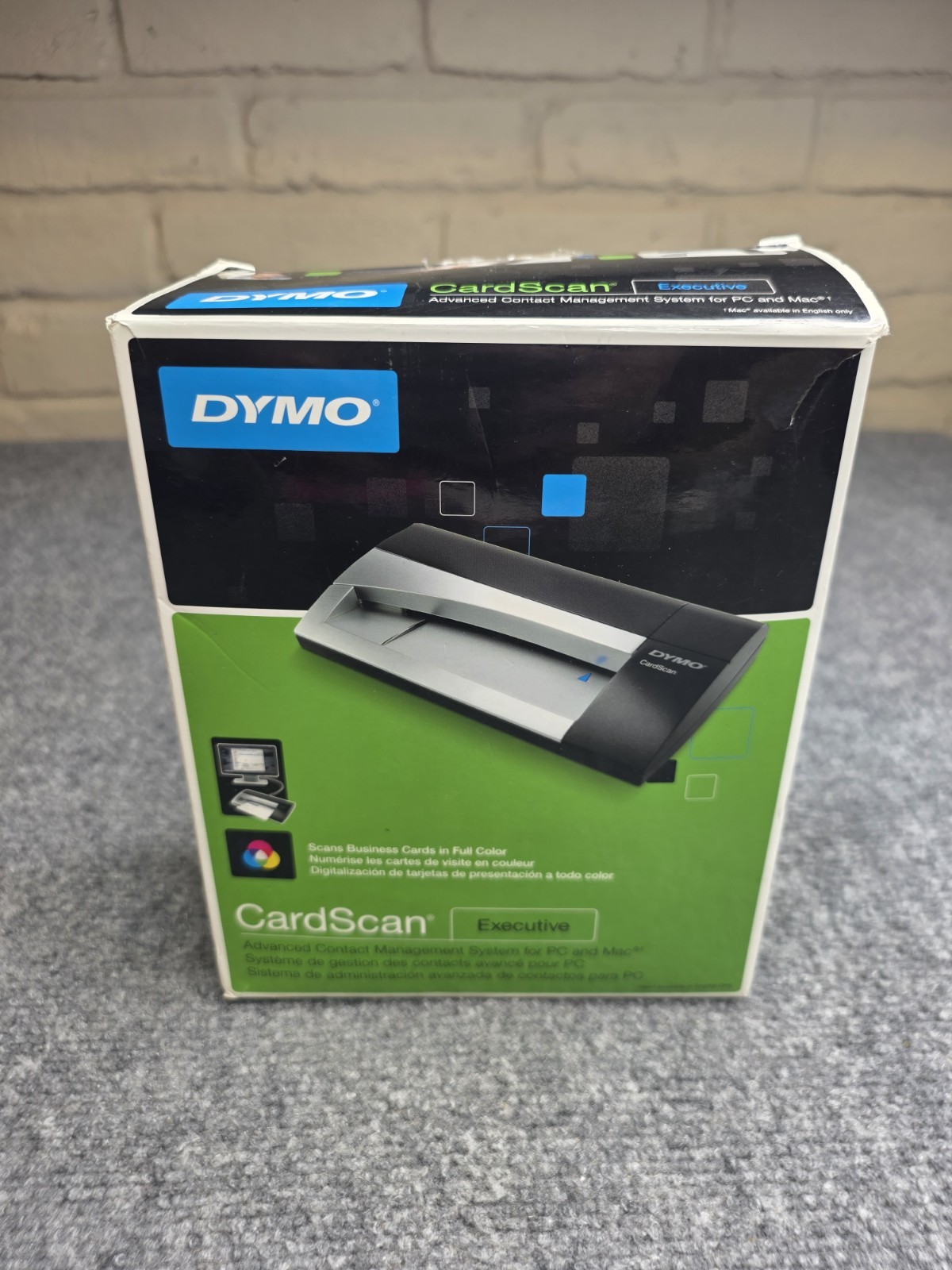 DYMO CardScan Executive v9 Business Card Scanner PC/Mac 1760686 - New Open Box