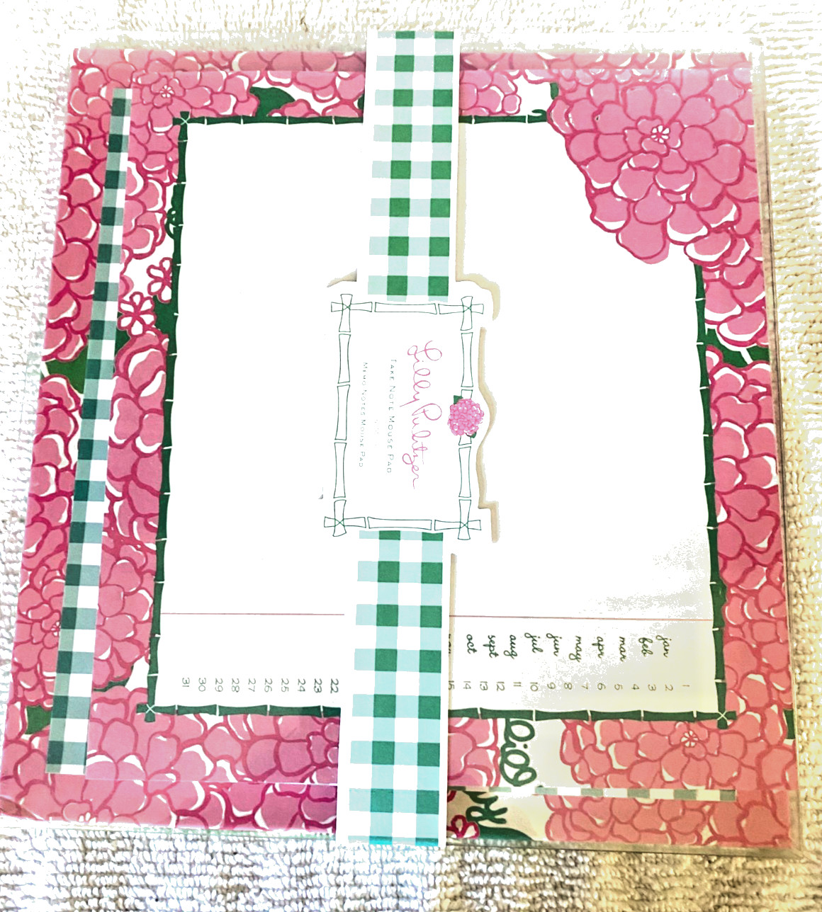 NIP Lilly Pulitzer Take Note Mouse Pad Featured in Mumsie
